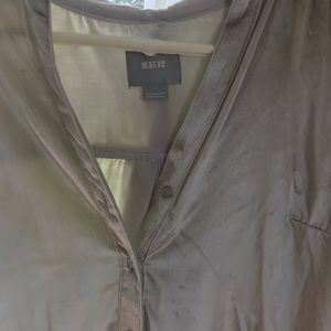 Anthropologie Tops - Shiny velveteen shirt Anthropologie Tops - Shiny velveteen shirt